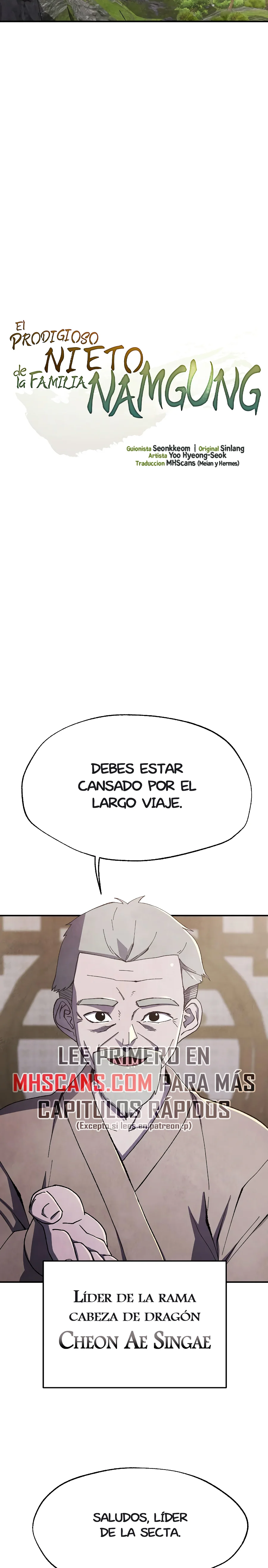 El Prodigioso Nieto de la Familia Namgung capítulo 56 página 8