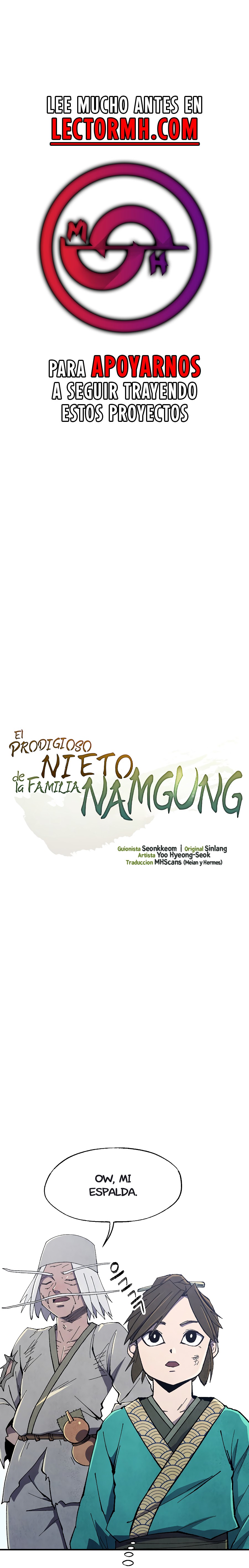 El Prodigioso Nieto de la Familia Namgung capítulo 6.1 página 2