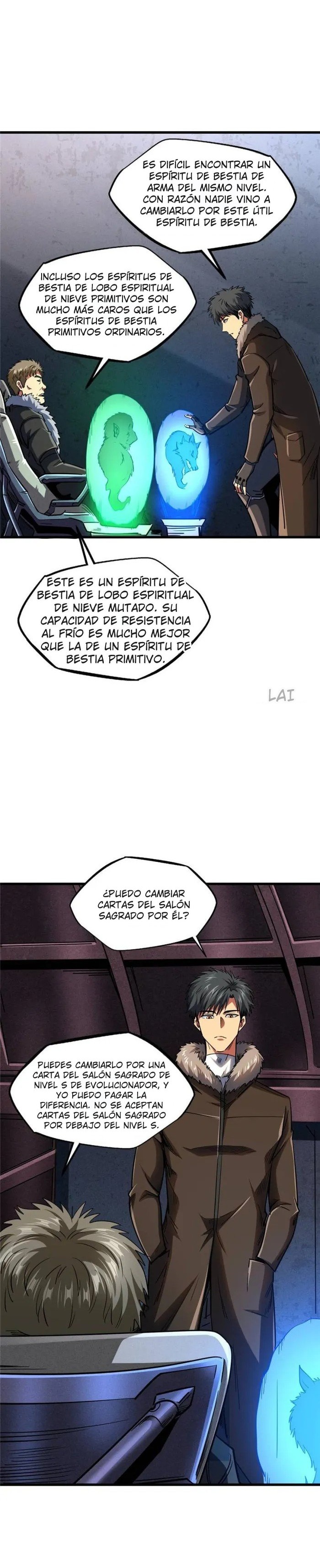 Super Genes de Dios capítulo 161 página 8