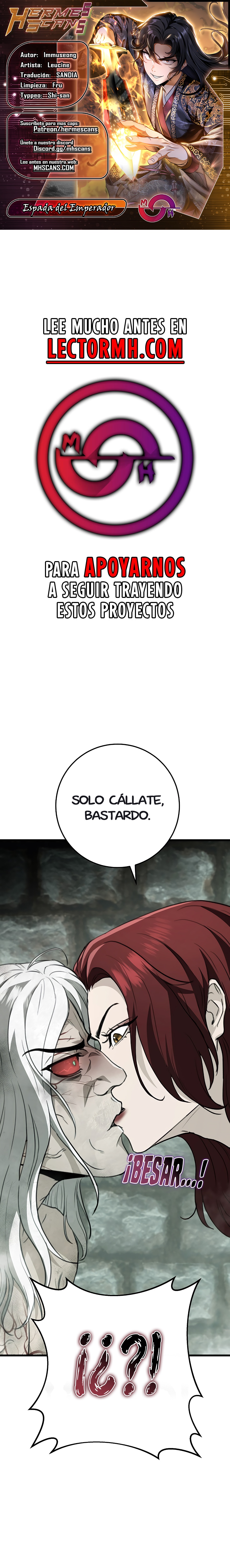 La Espada del Emperador capítulo 55.1 página 1