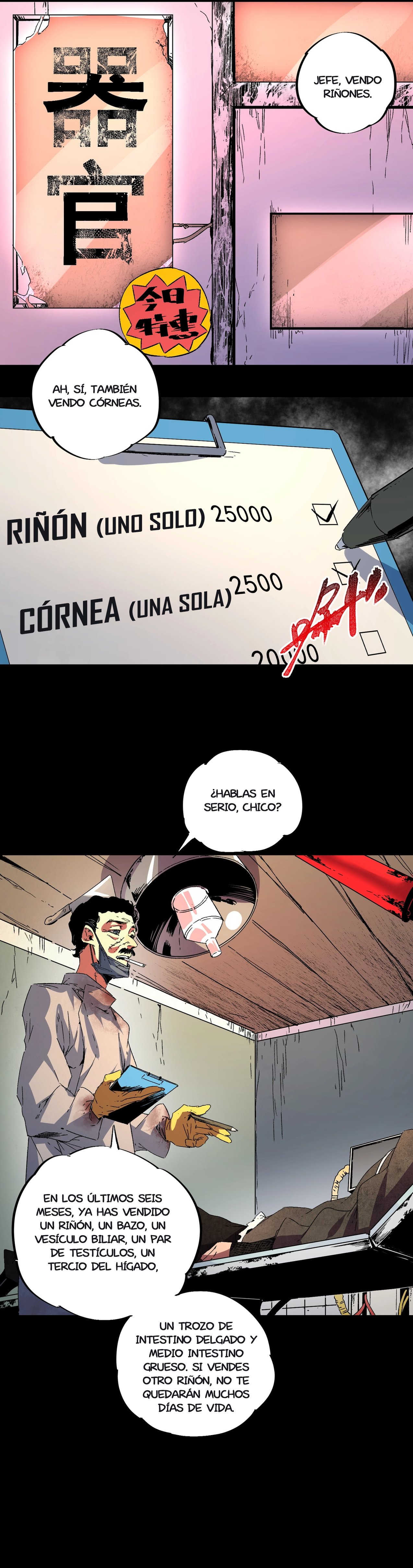 Inmortal Como un Hechicero Prohibido capítulo 1.1 página 3