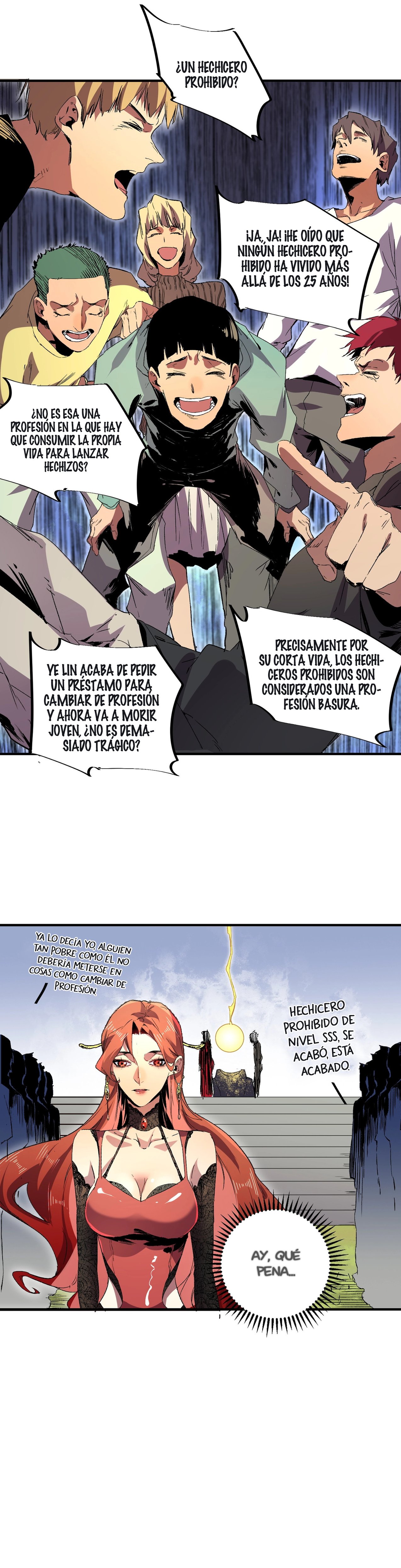 Inmortal Como un Hechicero Prohibido capítulo 1.2 página 14