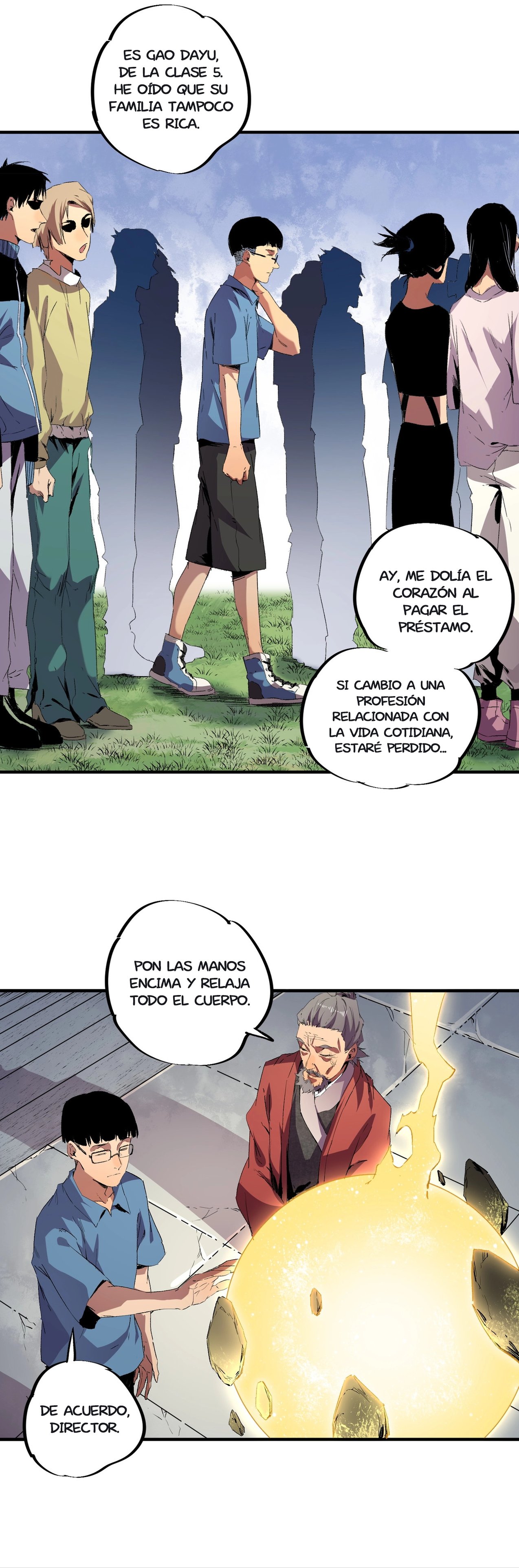 Inmortal Como un Hechicero Prohibido capítulo 1.2 página 3