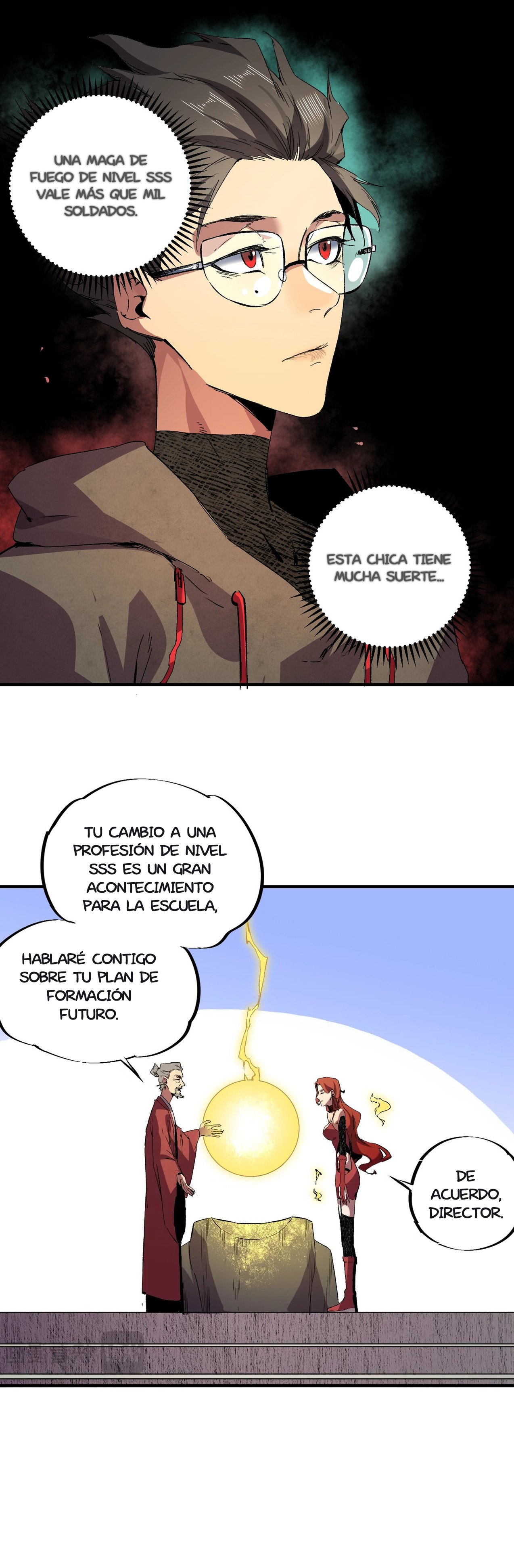 Inmortal Como un Hechicero Prohibido capítulo 1.2 página 8