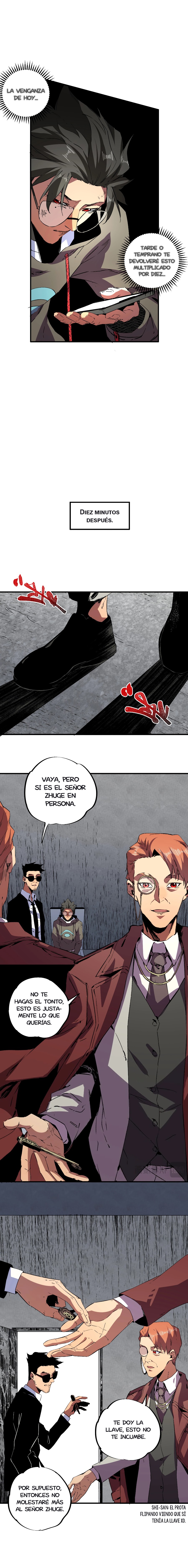 Inmortal Como un Hechicero Prohibido capítulo 11.2 página 5
