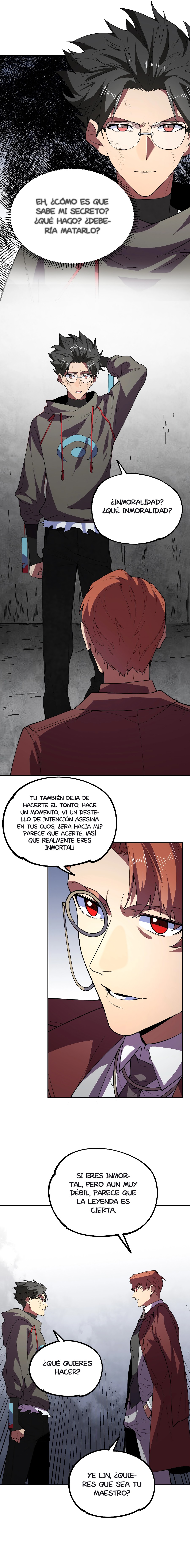 Inmortal Como un Hechicero Prohibido capítulo 11.2 página 7