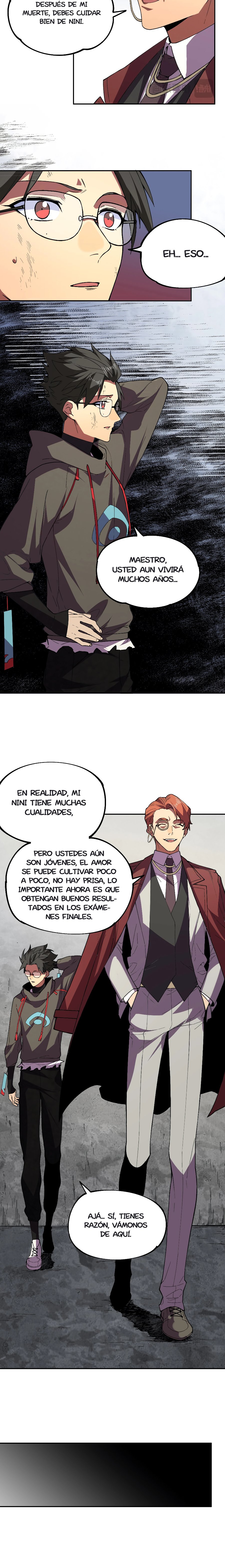 Inmortal Como un Hechicero Prohibido capítulo 12.1 página 5