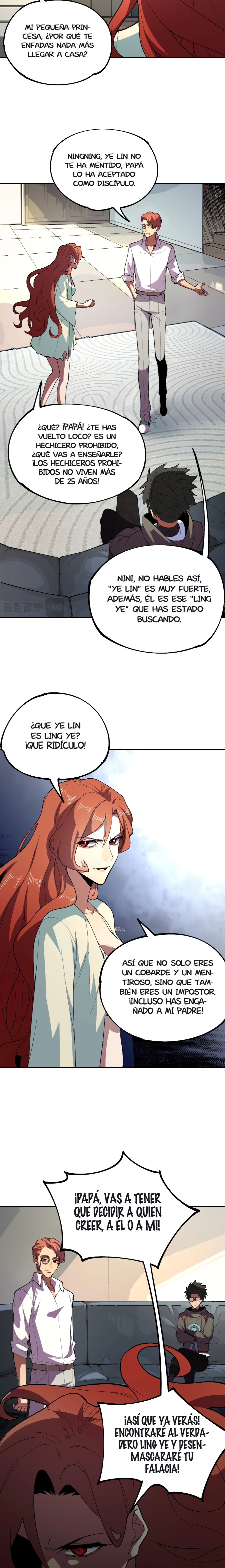 Inmortal Como un Hechicero Prohibido capítulo 12.1 página 7