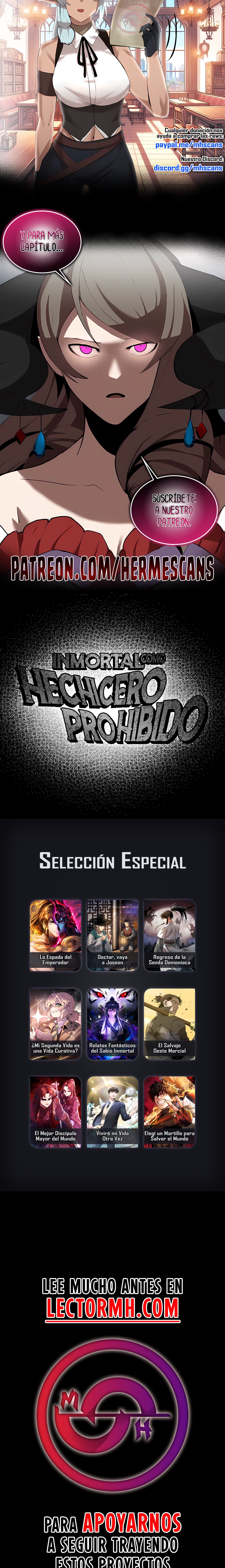 Inmortal Como un Hechicero Prohibido capítulo 12.2 página 12