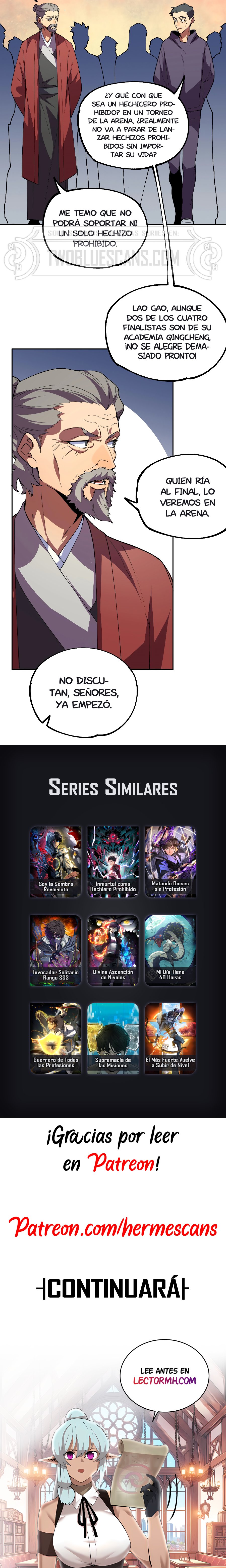 Inmortal Como un Hechicero Prohibido capítulo 17.2 página 11