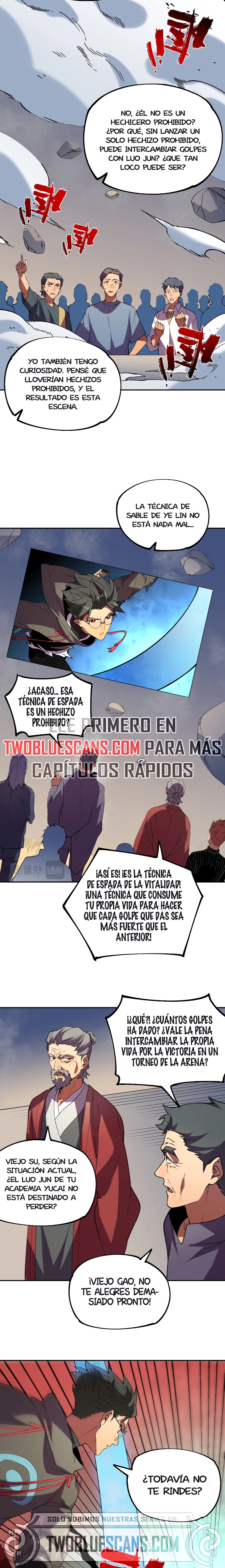 Inmortal Como un Hechicero Prohibido capítulo 18.1 página 7