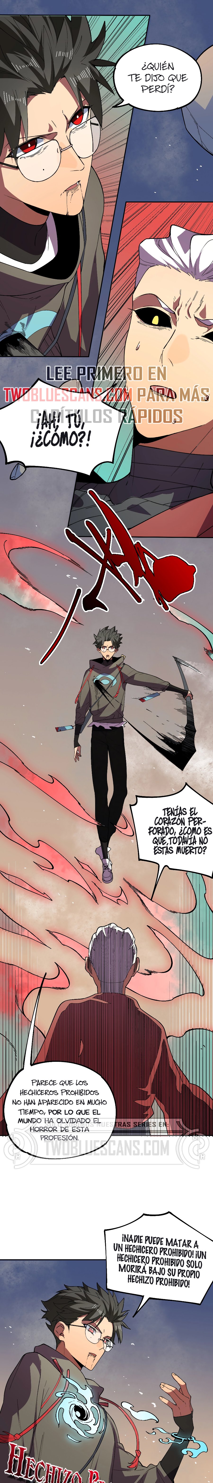 Inmortal Como un Hechicero Prohibido capítulo 18.2 página 7