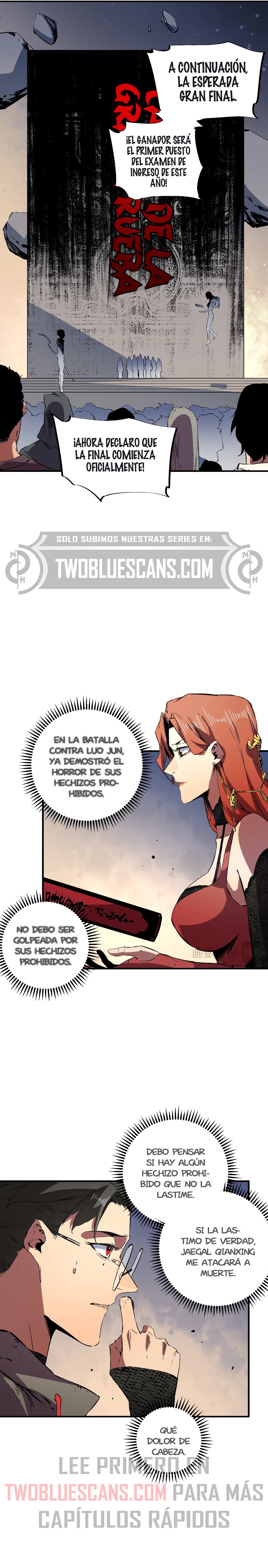 Inmortal Como un Hechicero Prohibido capítulo 19.1 página 7