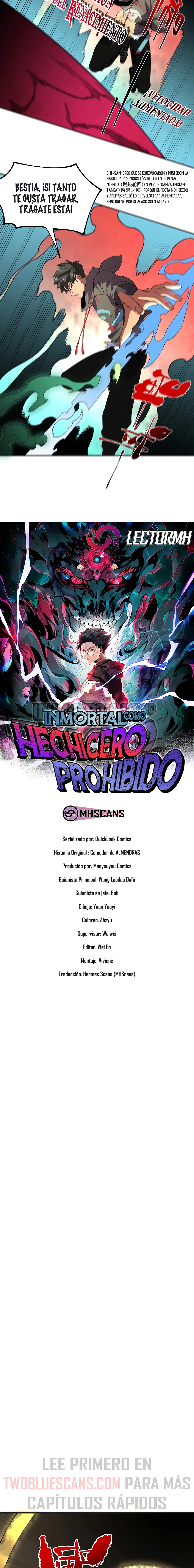 Inmortal Como un Hechicero Prohibido capítulo 27 página 2