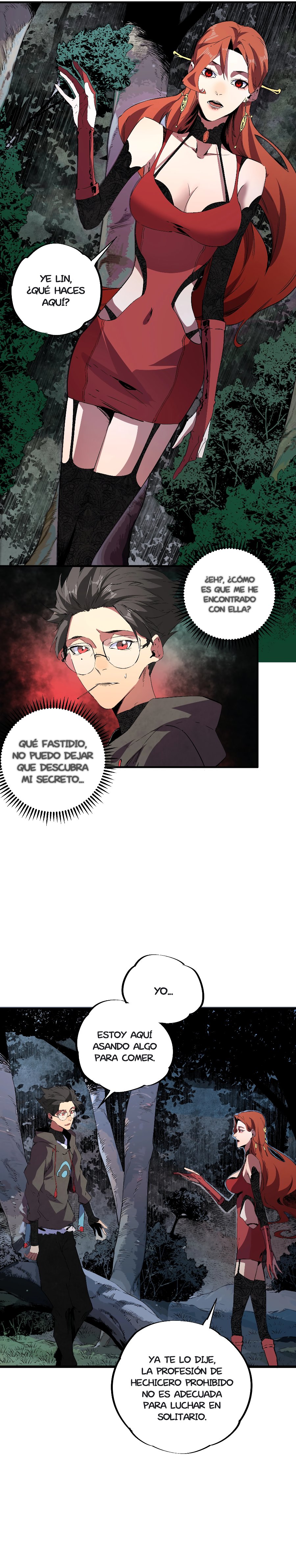 Inmortal Como un Hechicero Prohibido capítulo 3.1 página 12