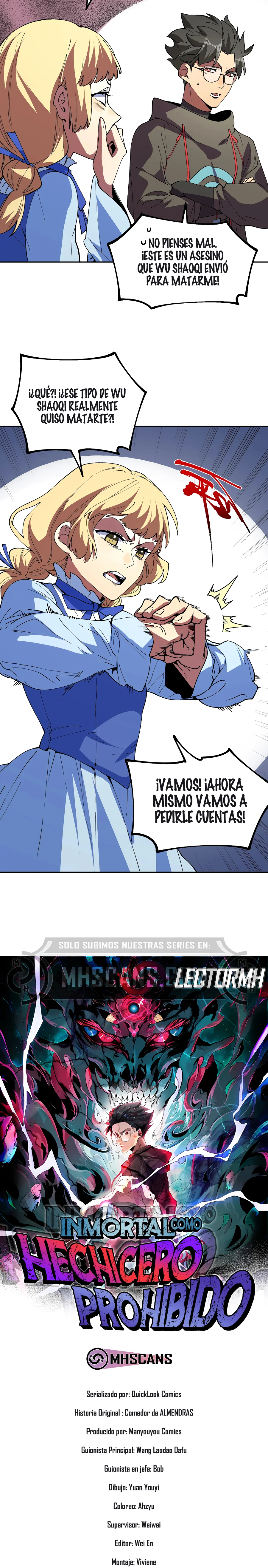 Inmortal Como un Hechicero Prohibido capítulo 32 página 2