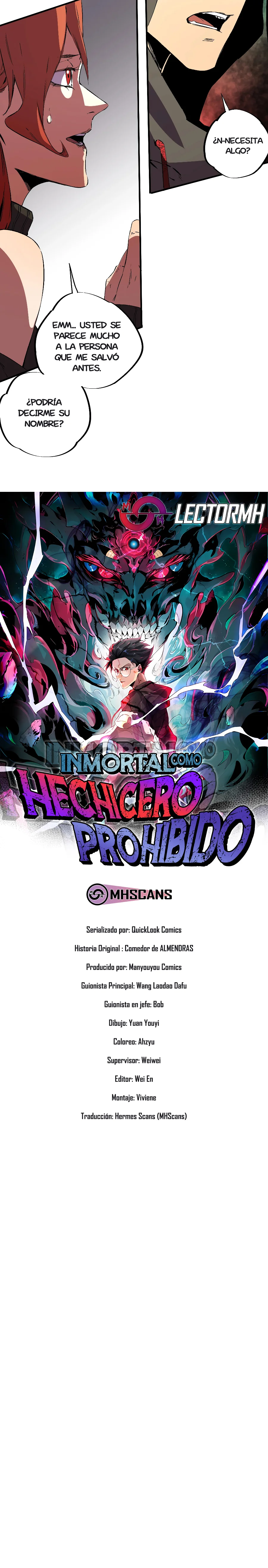 Inmortal Como un Hechicero Prohibido capítulo 33 página 3