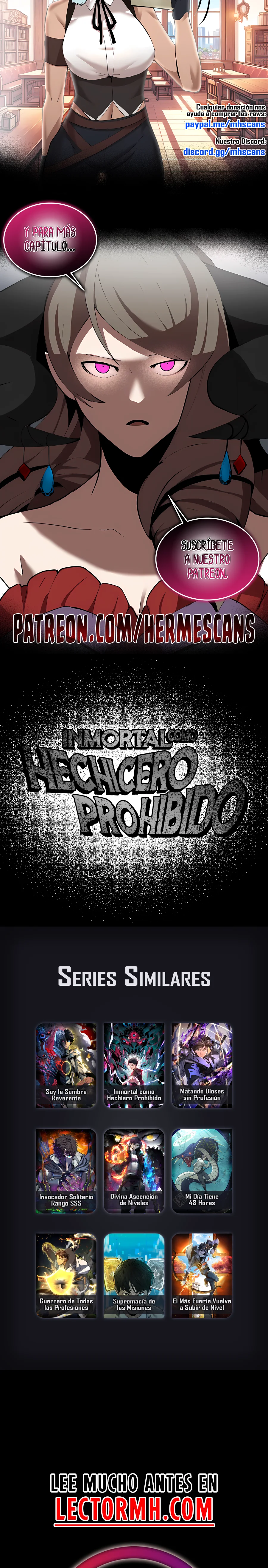 Inmortal Como un Hechicero Prohibido capítulo 39 página 21