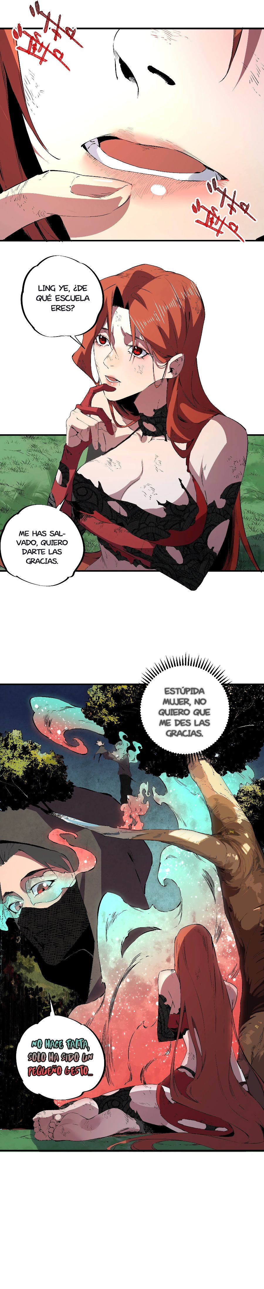 Inmortal Como un Hechicero Prohibido capítulo 4.1 página 5