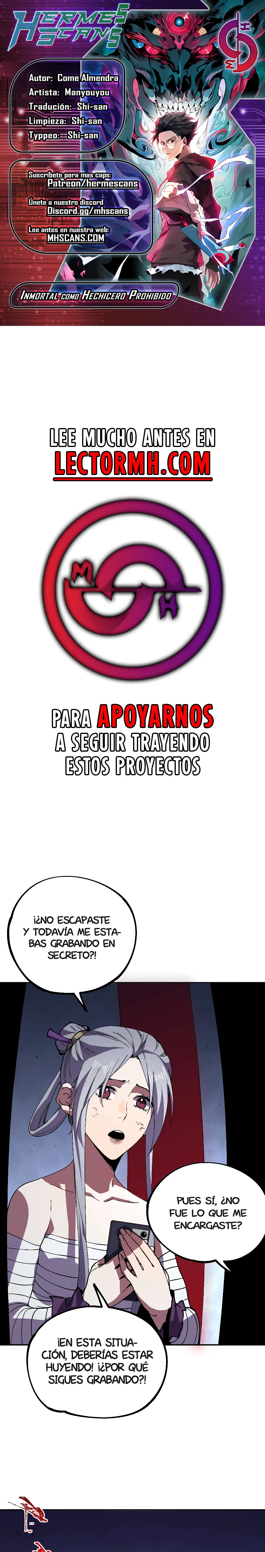 Inmortal Como un Hechicero Prohibido capítulo 46 página 2
