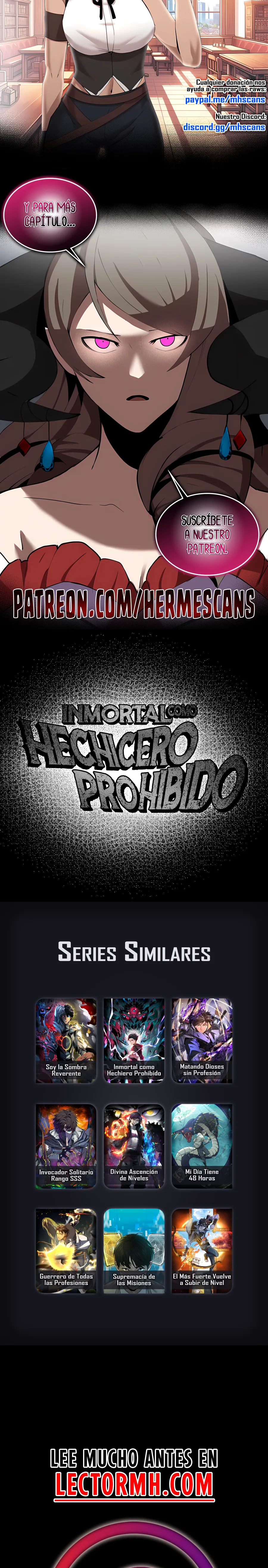 Inmortal Como un Hechicero Prohibido capítulo 46 página 21