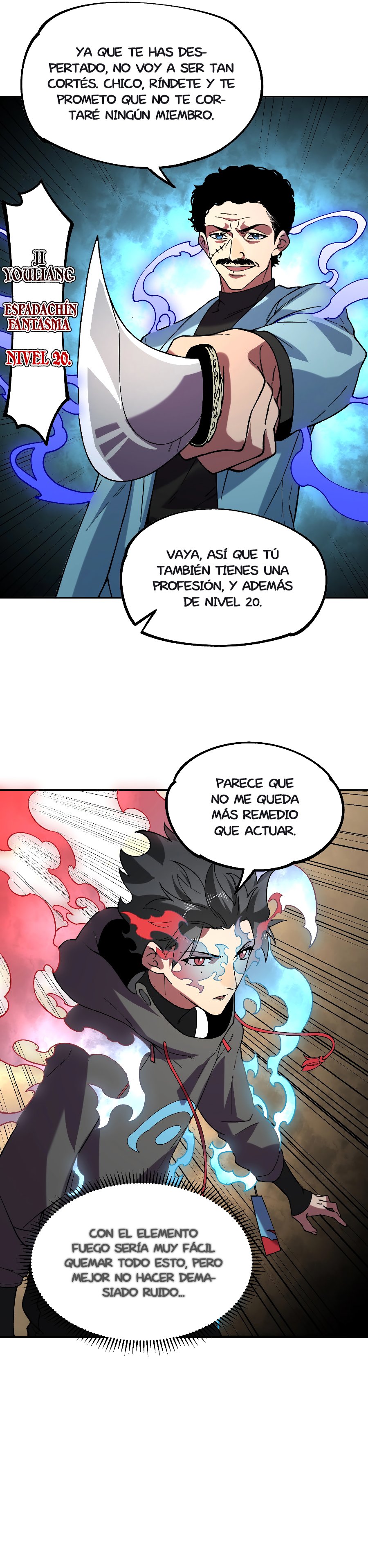 Inmortal Como un Hechicero Prohibido capítulo 5.2 página 8