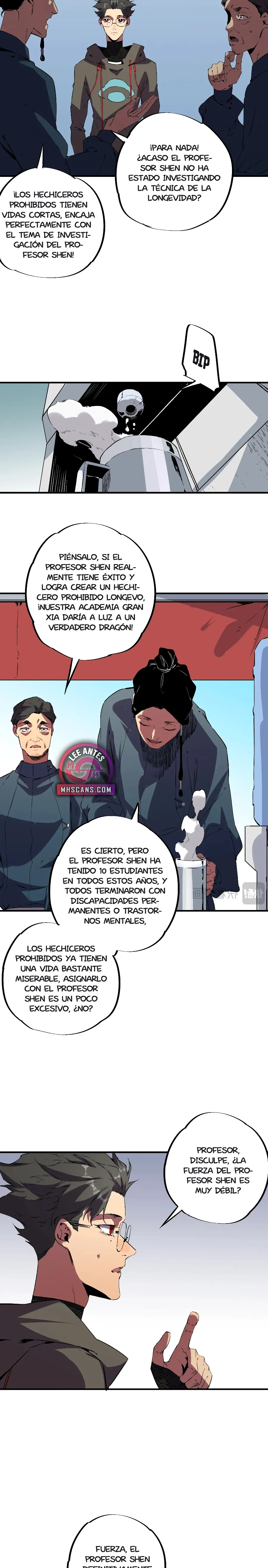 Inmortal Como un Hechicero Prohibido capítulo 58 página 12