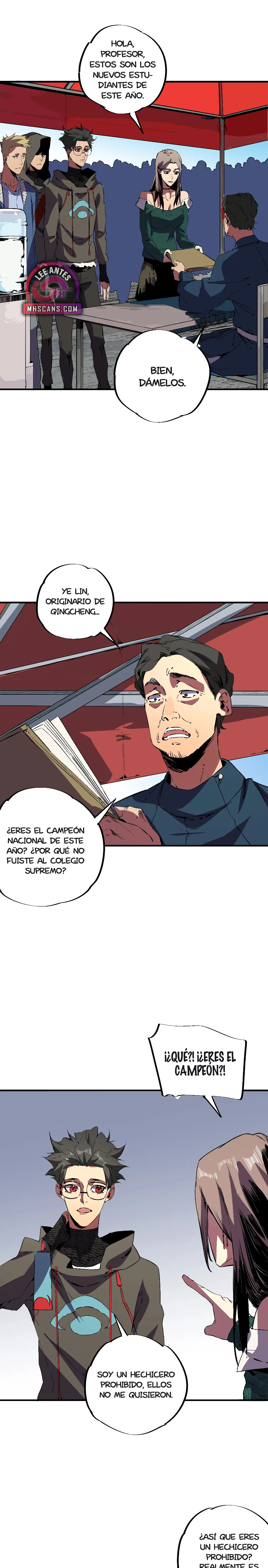 Inmortal Como un Hechicero Prohibido capítulo 58 página 8