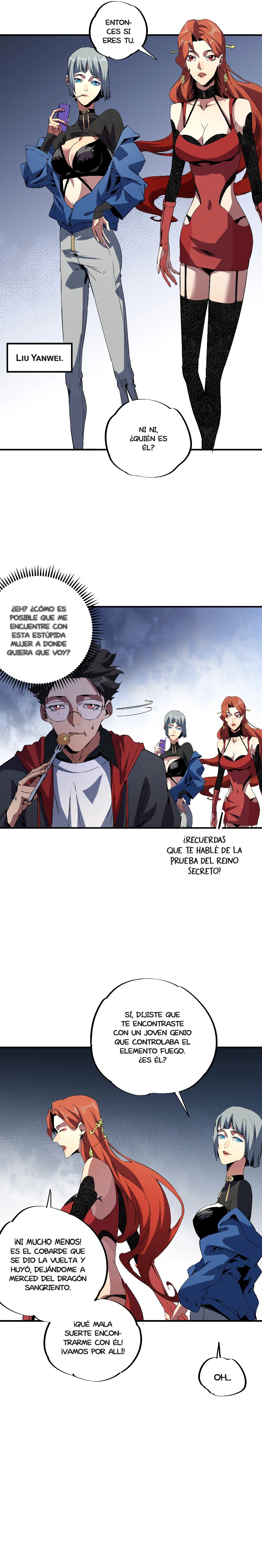 Inmortal Como un Hechicero Prohibido capítulo 6.2 página 5