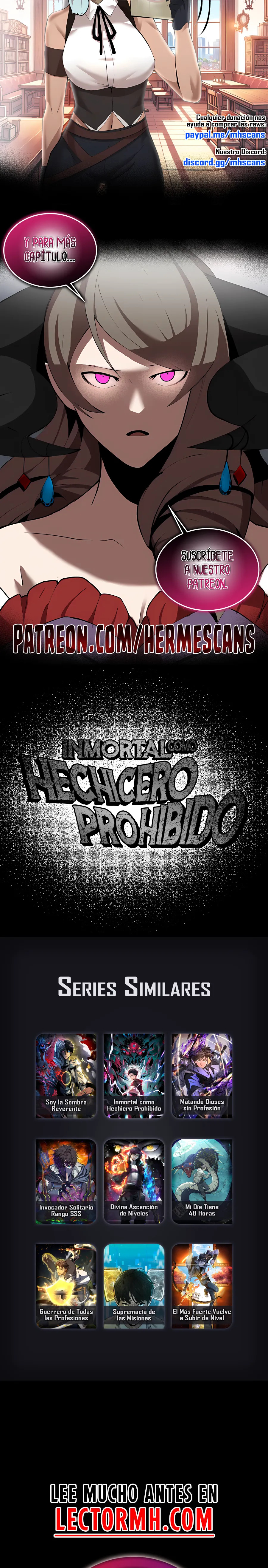 Inmortal Como un Hechicero Prohibido capítulo 65 página 19
