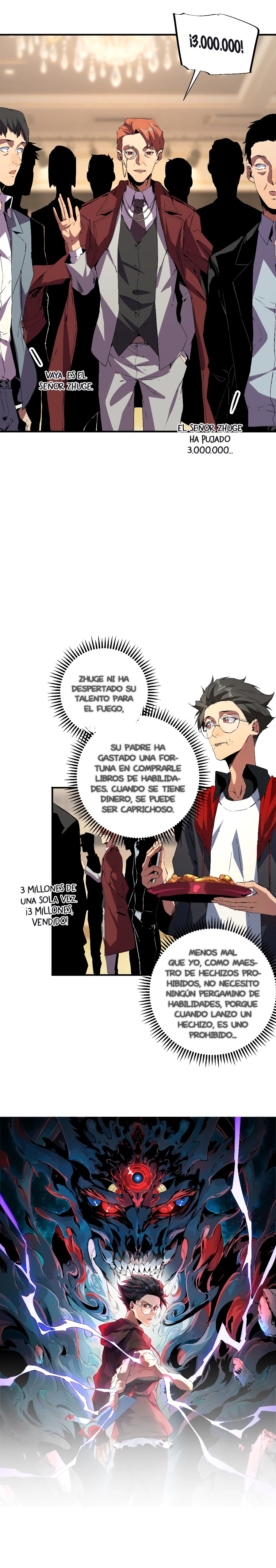 Inmortal Como un Hechicero Prohibido capítulo 7.1 página 3