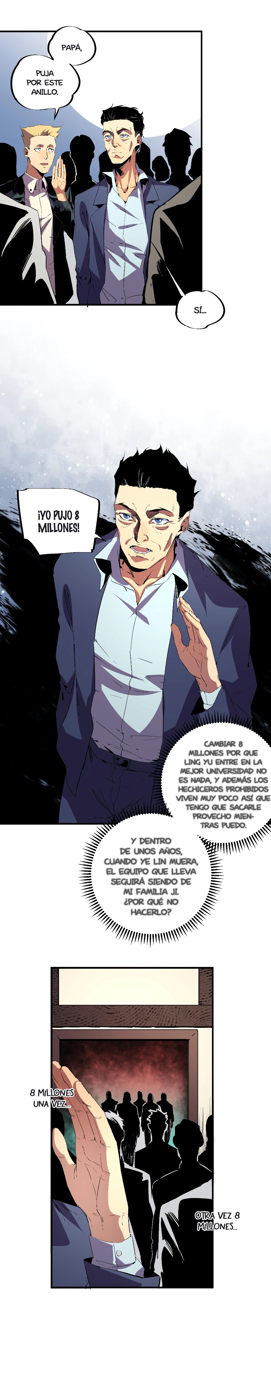 Inmortal Como un Hechicero Prohibido capítulo 7.1 página 6