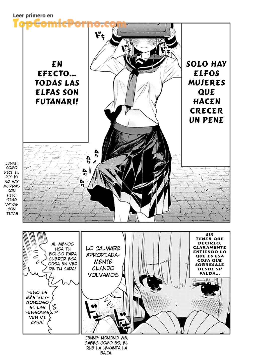 Futanari No Elf capítulo 1 página 5