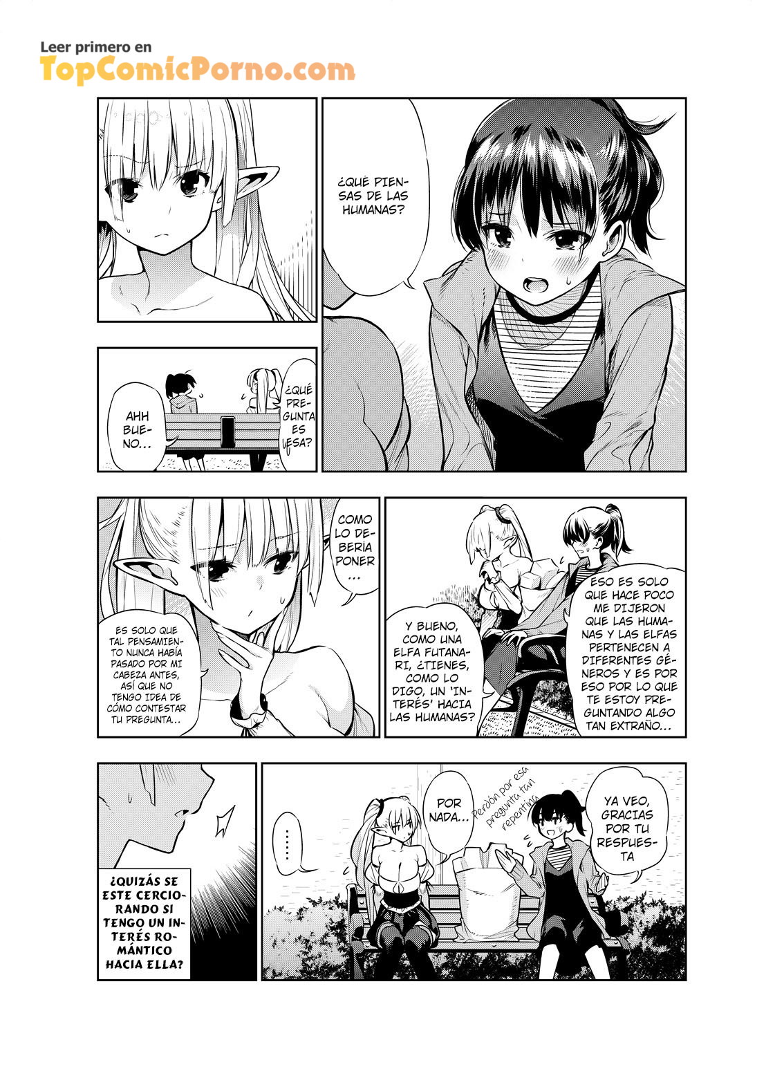 Futanari No Elf capítulo 8 página 3