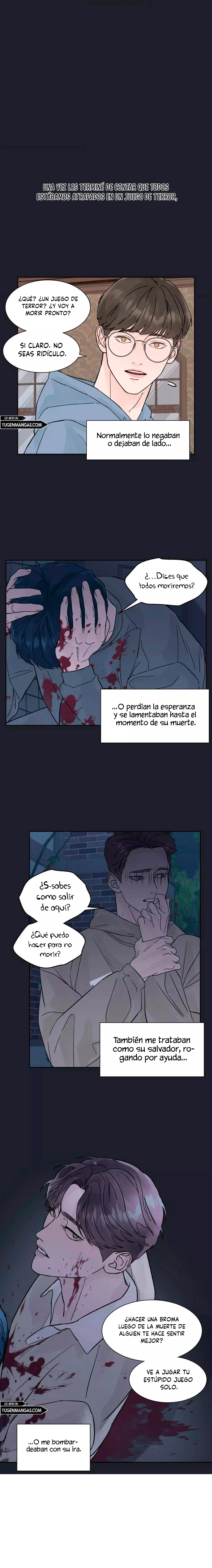 Noche de muerte capítulo 8 página 1