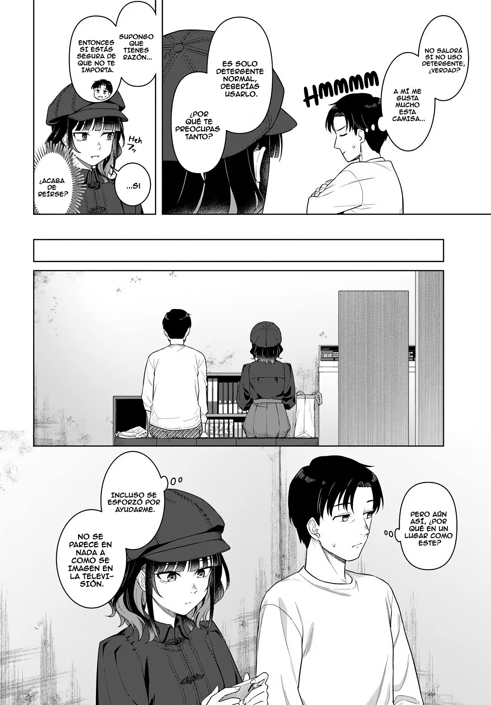 Kon'ya Coin Laundry de Aimashou capítulo 1 página 17