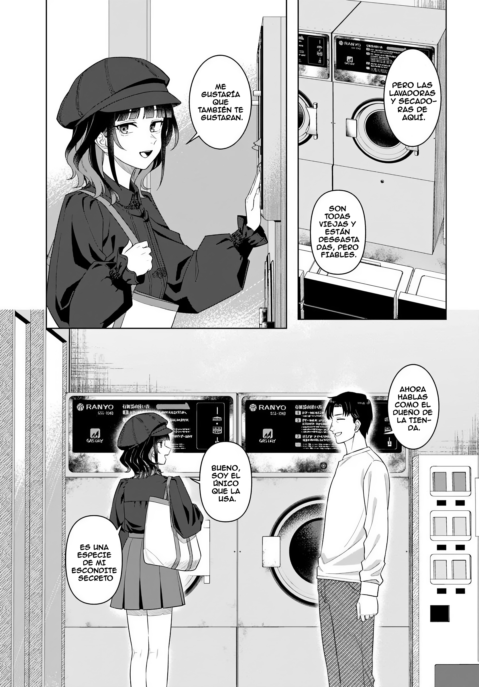Kon'ya Coin Laundry de Aimashou capítulo 1 página 30