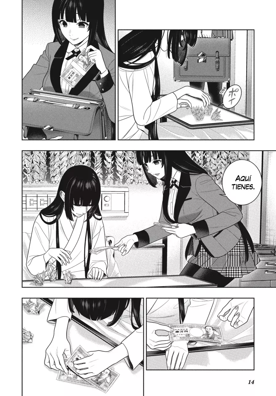 Kakegurui: Compulsive Gambler capítulo 106.2 página 15