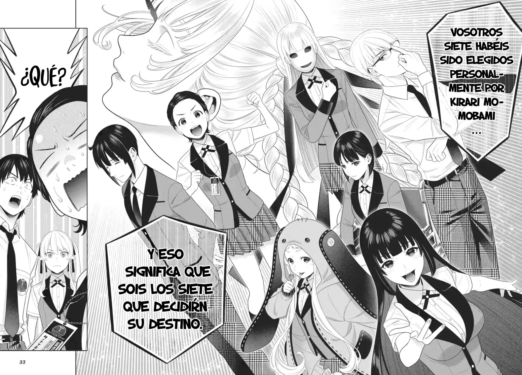 Kakegurui: Compulsive Gambler capítulo 108 página 33