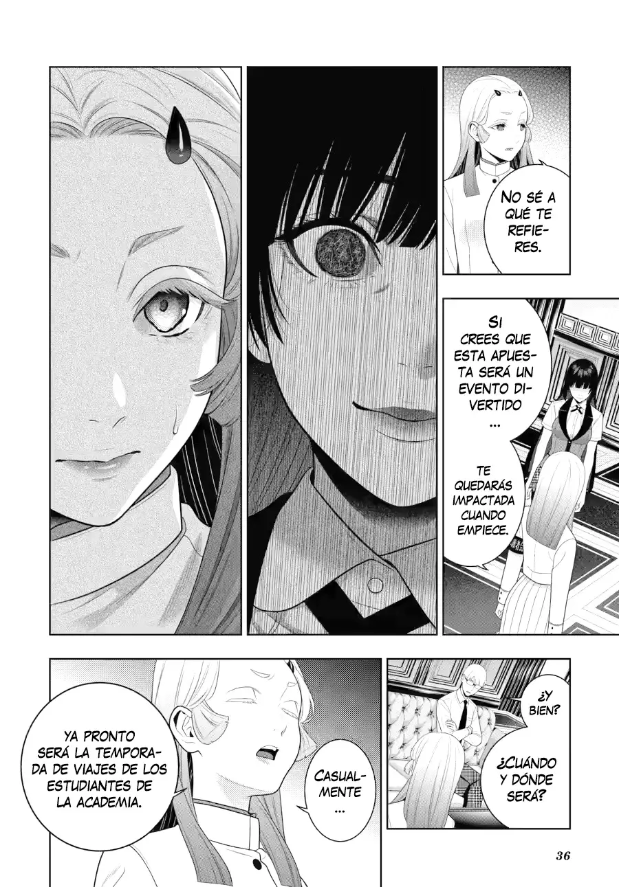 Kakegurui: Compulsive Gambler capítulo 108 página 36