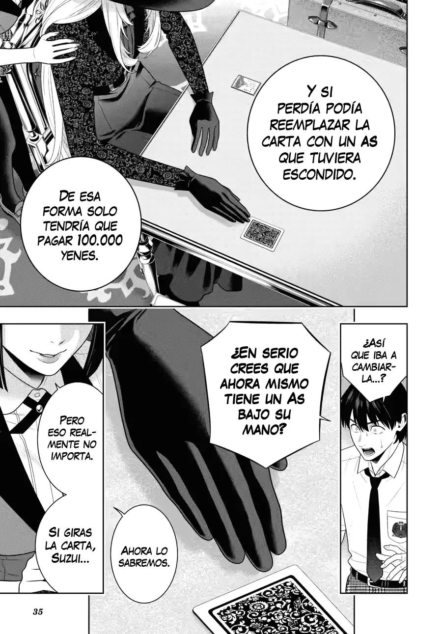 Kakegurui: Compulsive Gambler capítulo 109 página 36