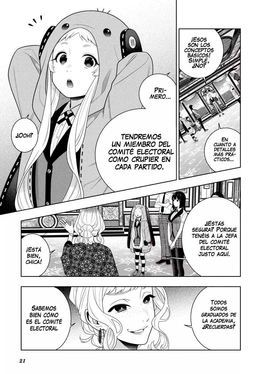 Kakegurui: Compulsive Gambler capítulo 110 página 21