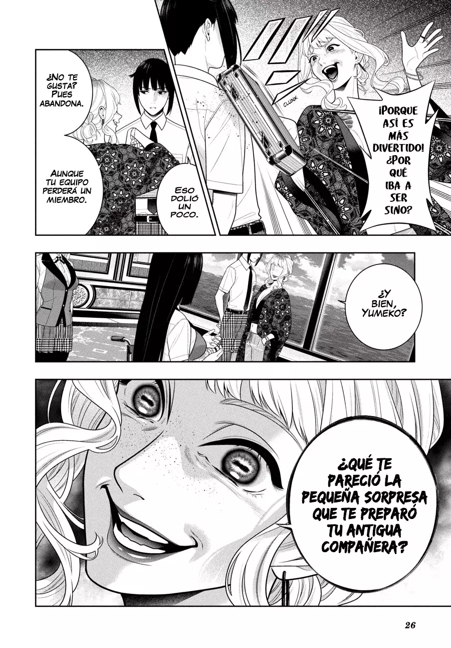 Kakegurui: Compulsive Gambler capítulo 110 página 26