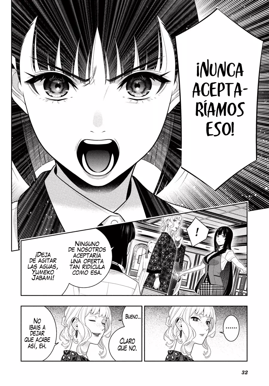 Kakegurui: Compulsive Gambler capítulo 110 página 32