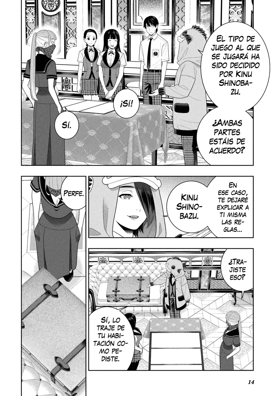 Kakegurui: Compulsive Gambler capítulo 112.2 página 14