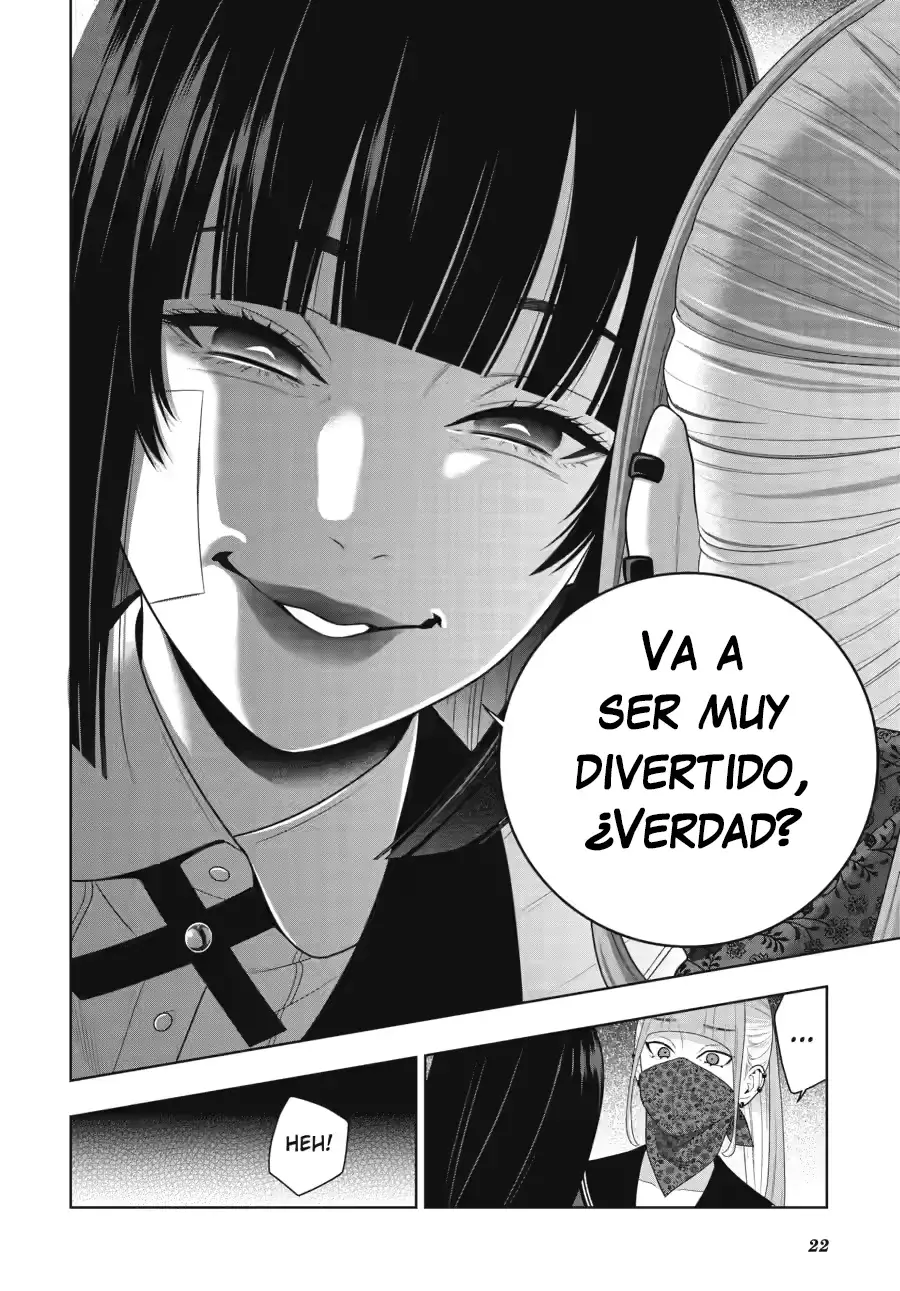 Kakegurui: Compulsive Gambler capítulo 113 página 22