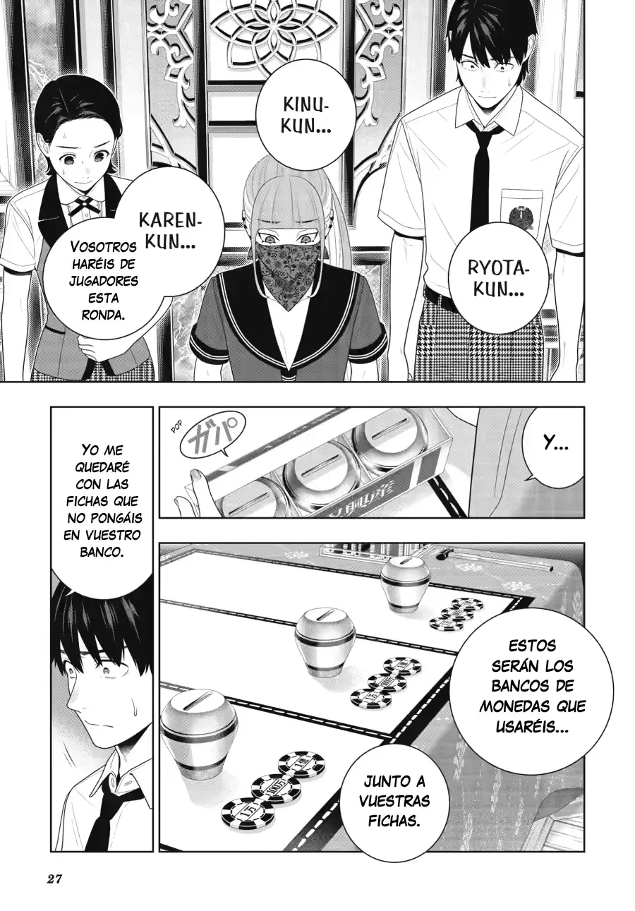 Kakegurui: Compulsive Gambler capítulo 113 página 27