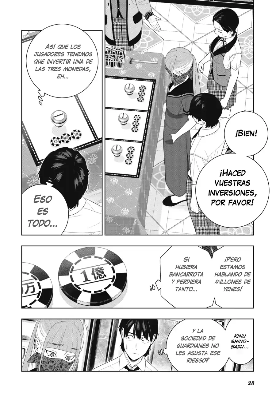 Kakegurui: Compulsive Gambler capítulo 113 página 28