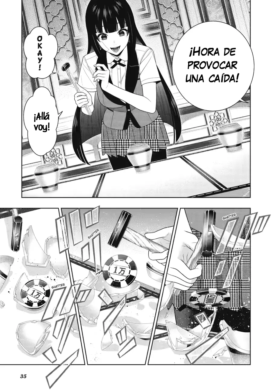 Kakegurui: Compulsive Gambler capítulo 113 página 35