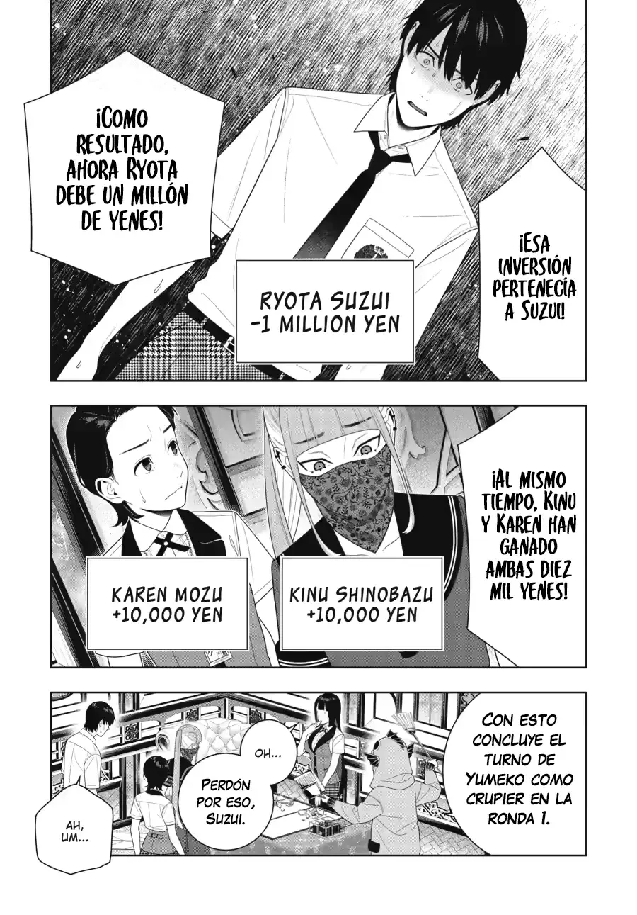 Kakegurui: Compulsive Gambler capítulo 113 página 39